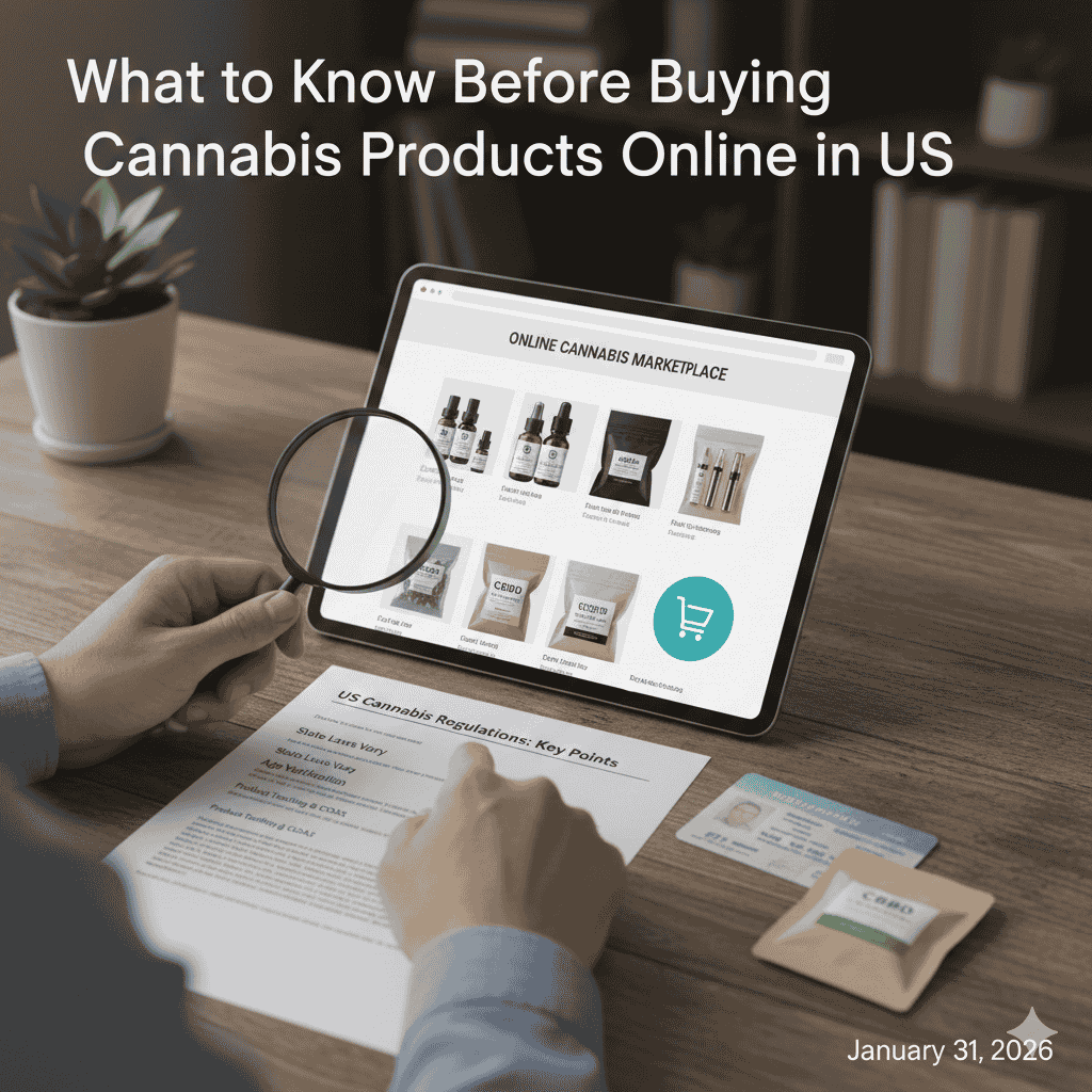 What to Know Before Buying Cannabis Products Online in the US