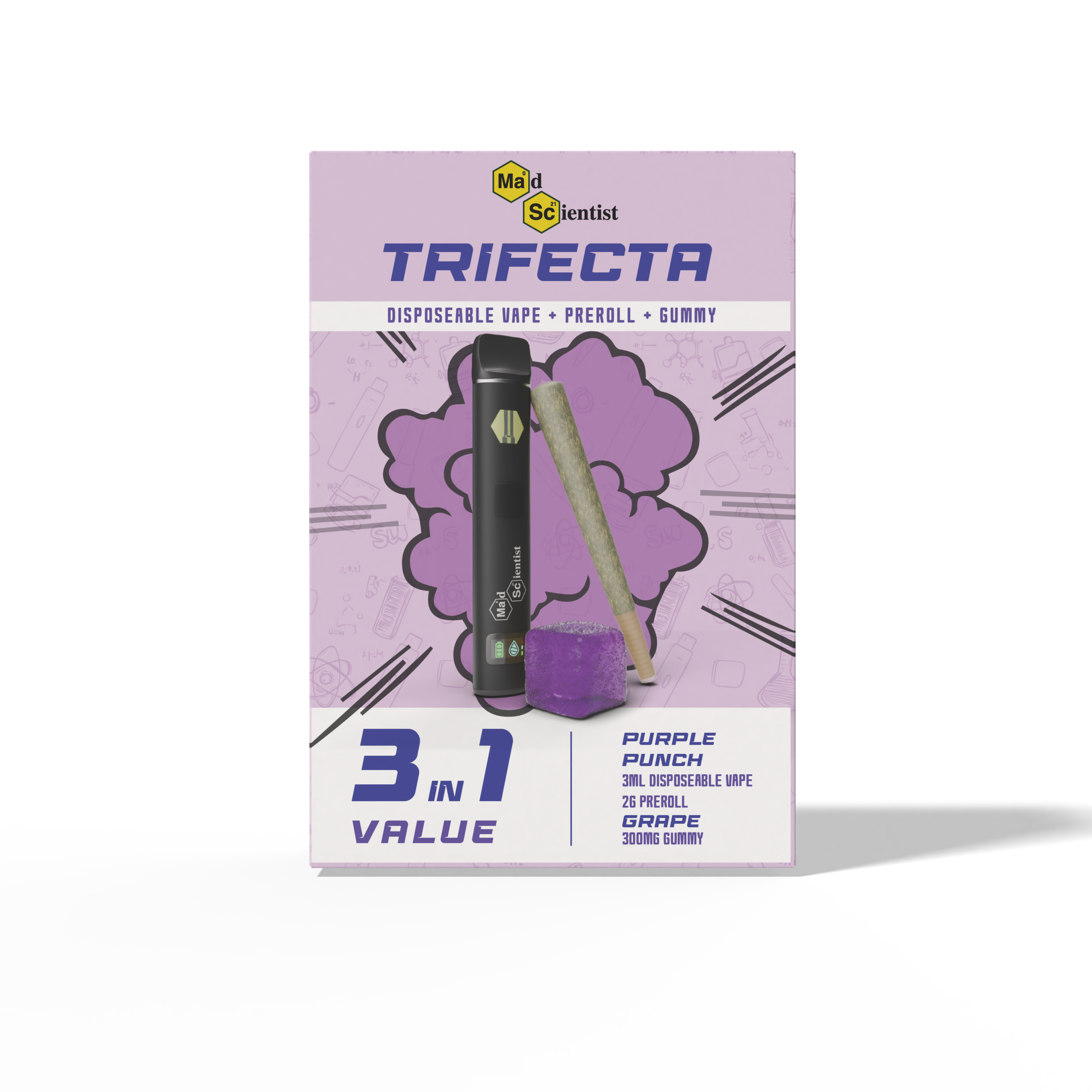 Trifecta -  Value Pack - 3 in 1 Madscientistusa