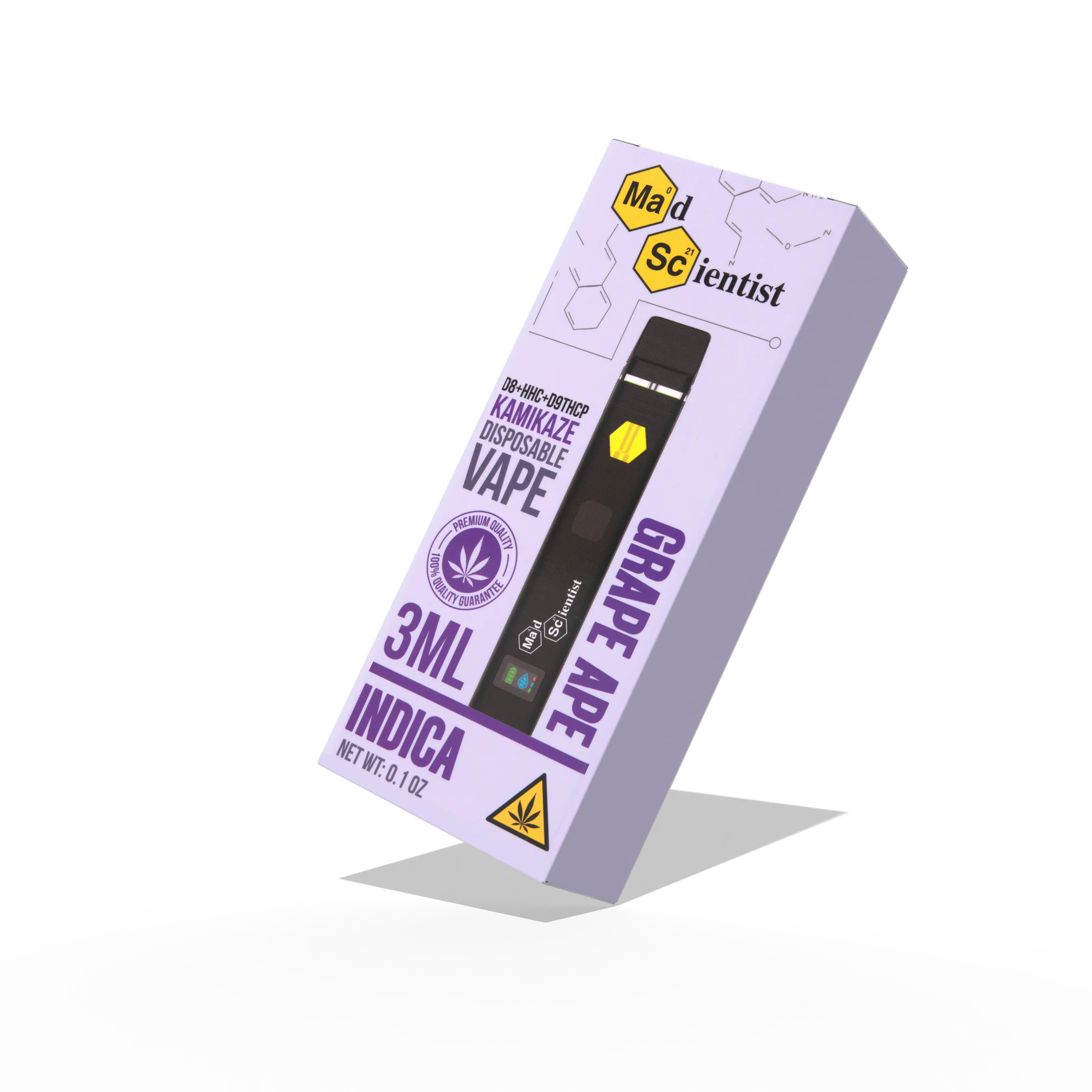 Kamikaze THC-P Disposable Vape 3ml | Premium Hybrid Vape  Madscientistusa