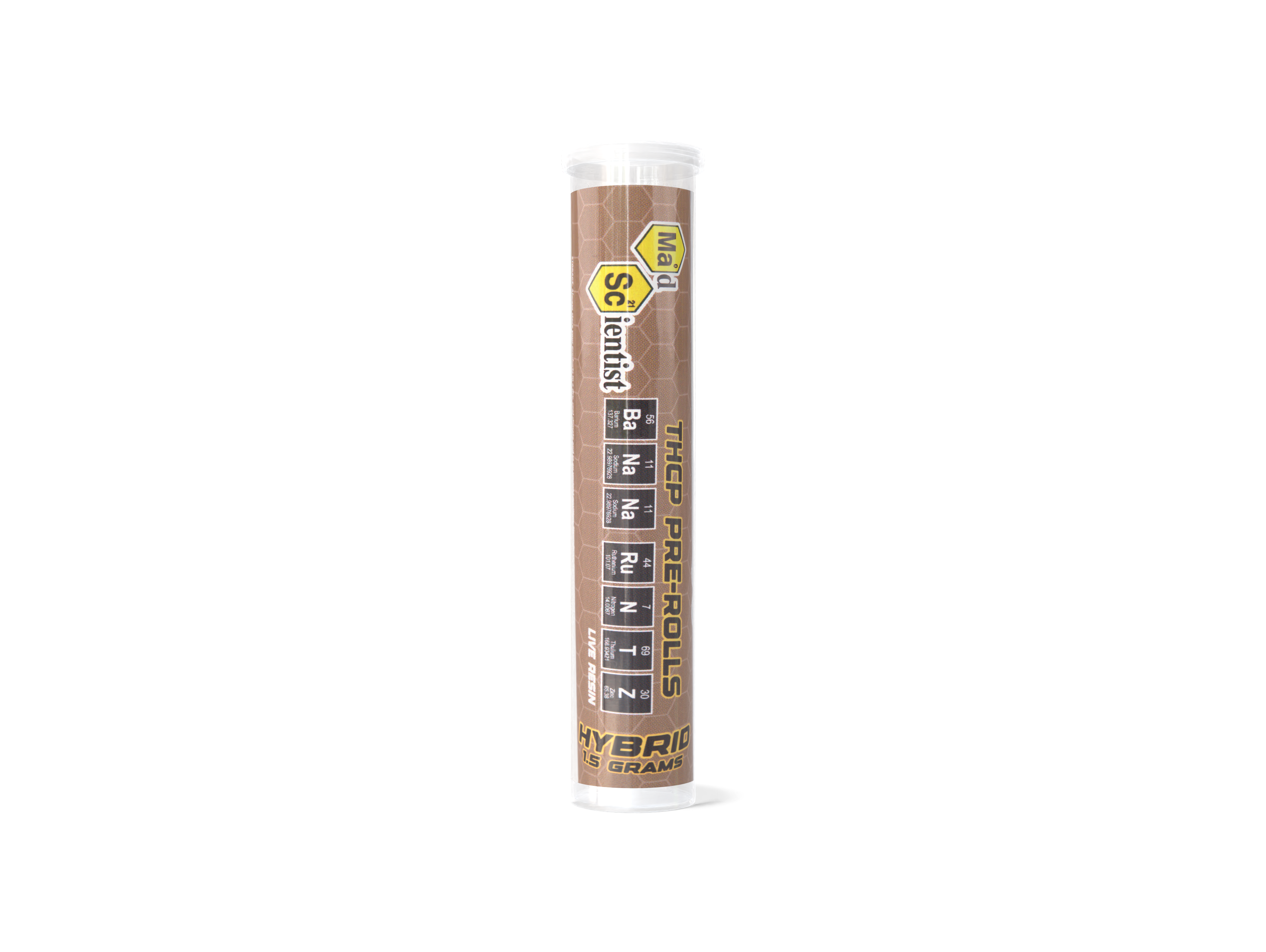 Live Resin Pre Rolls - 1.5 GM 30ct Jar with Tube Madscientistusa