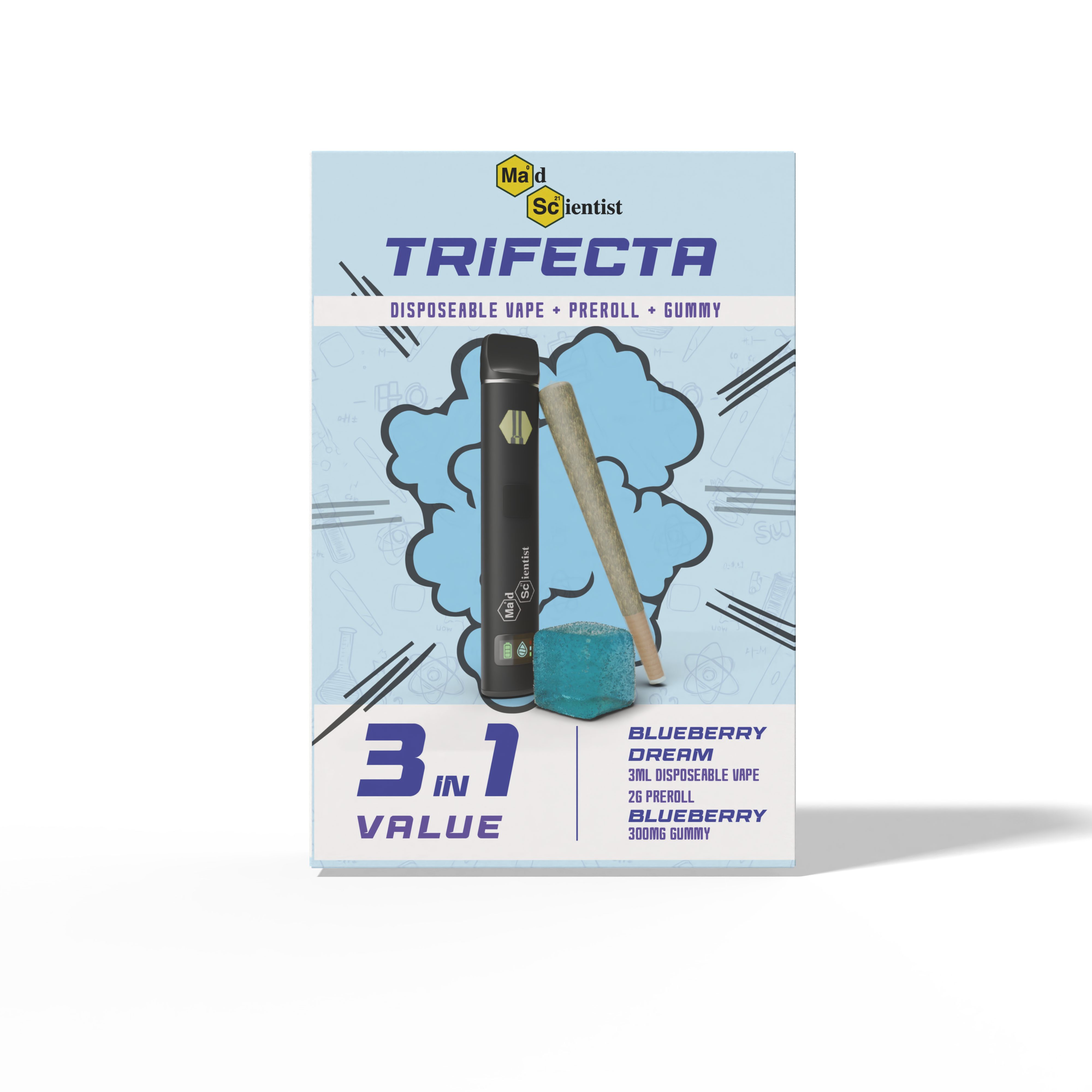 Trifecta -  Value Pack - 3 in 1 Madscientistusa