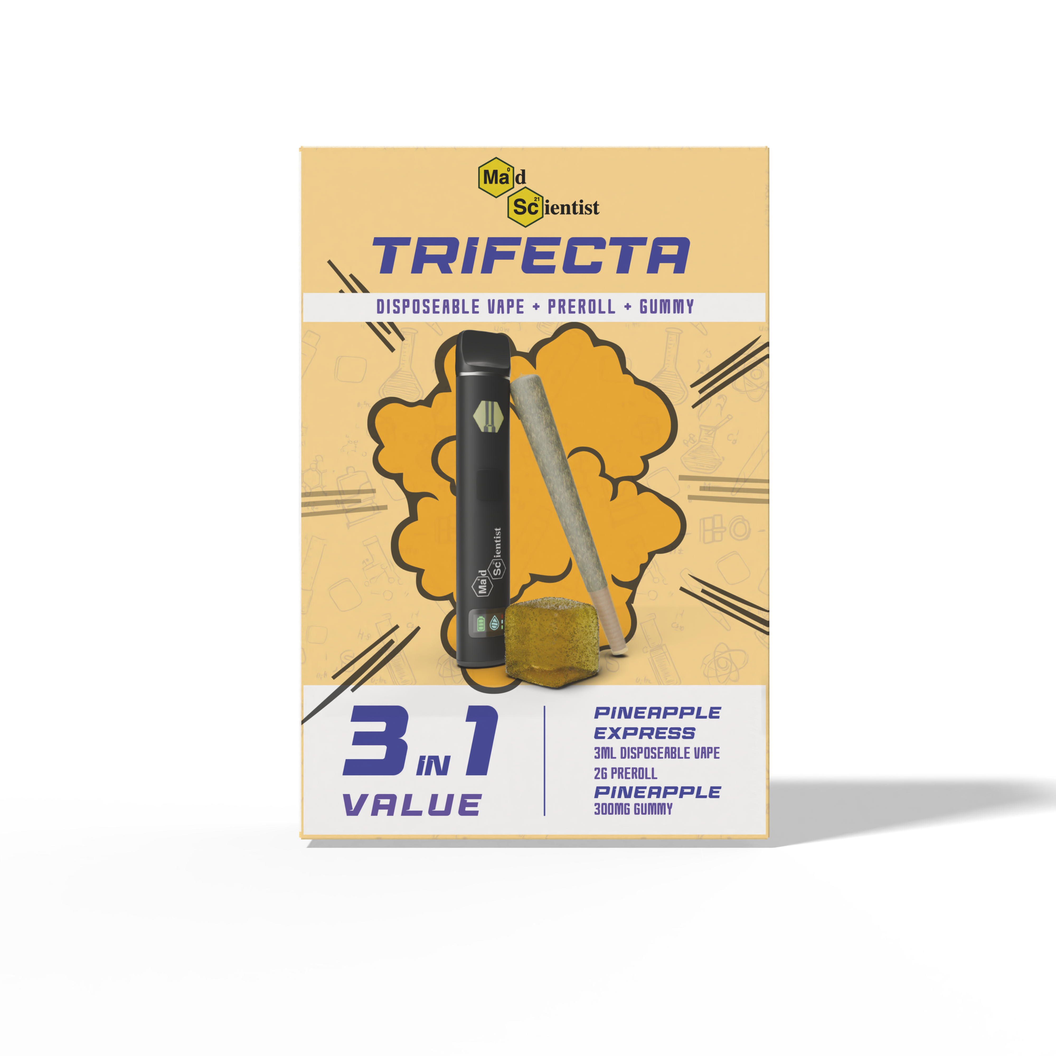 Trifecta -  Value Pack - 3 in 1 Madscientistusa