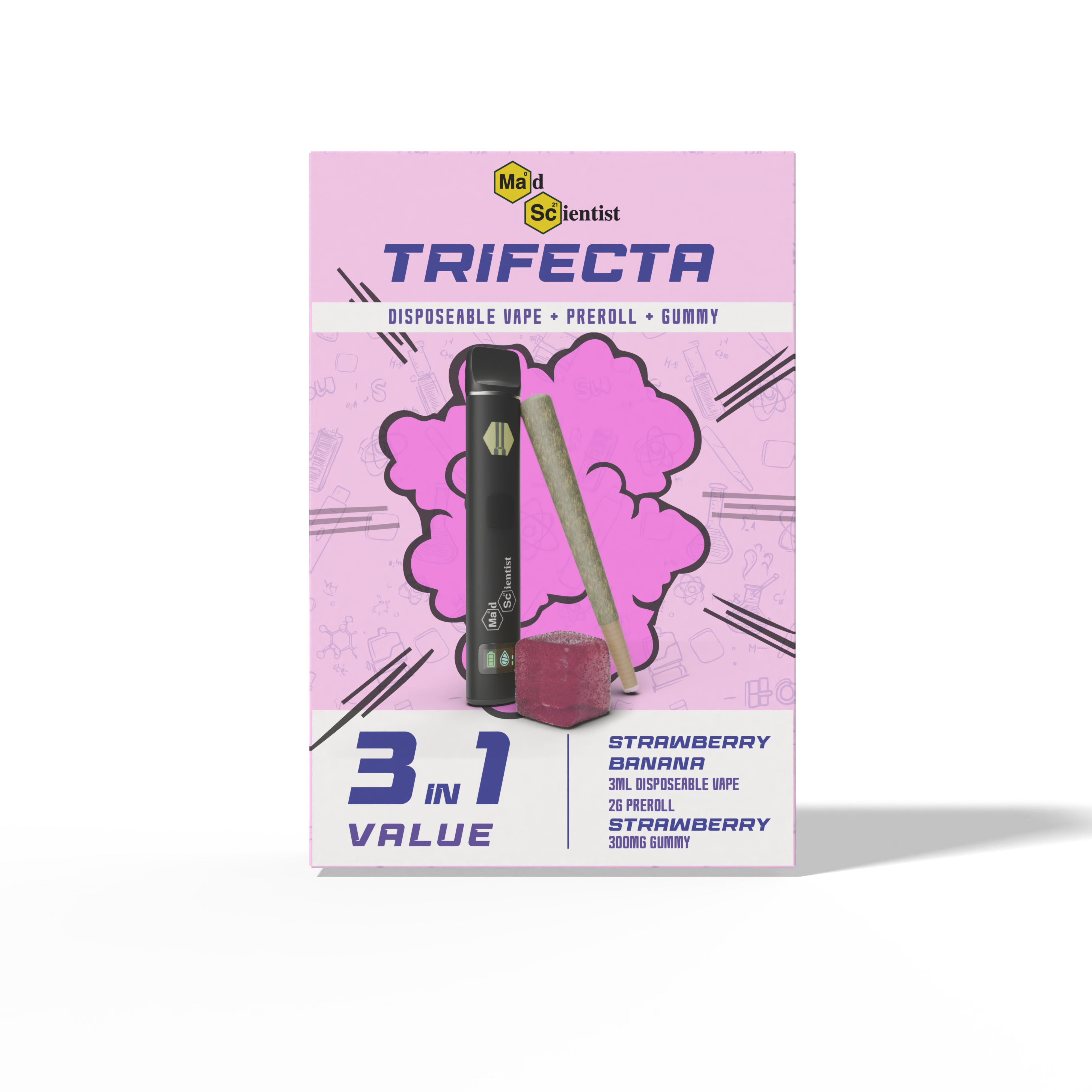 Trifecta -  Value Pack - 3 in 1 Madscientistusa