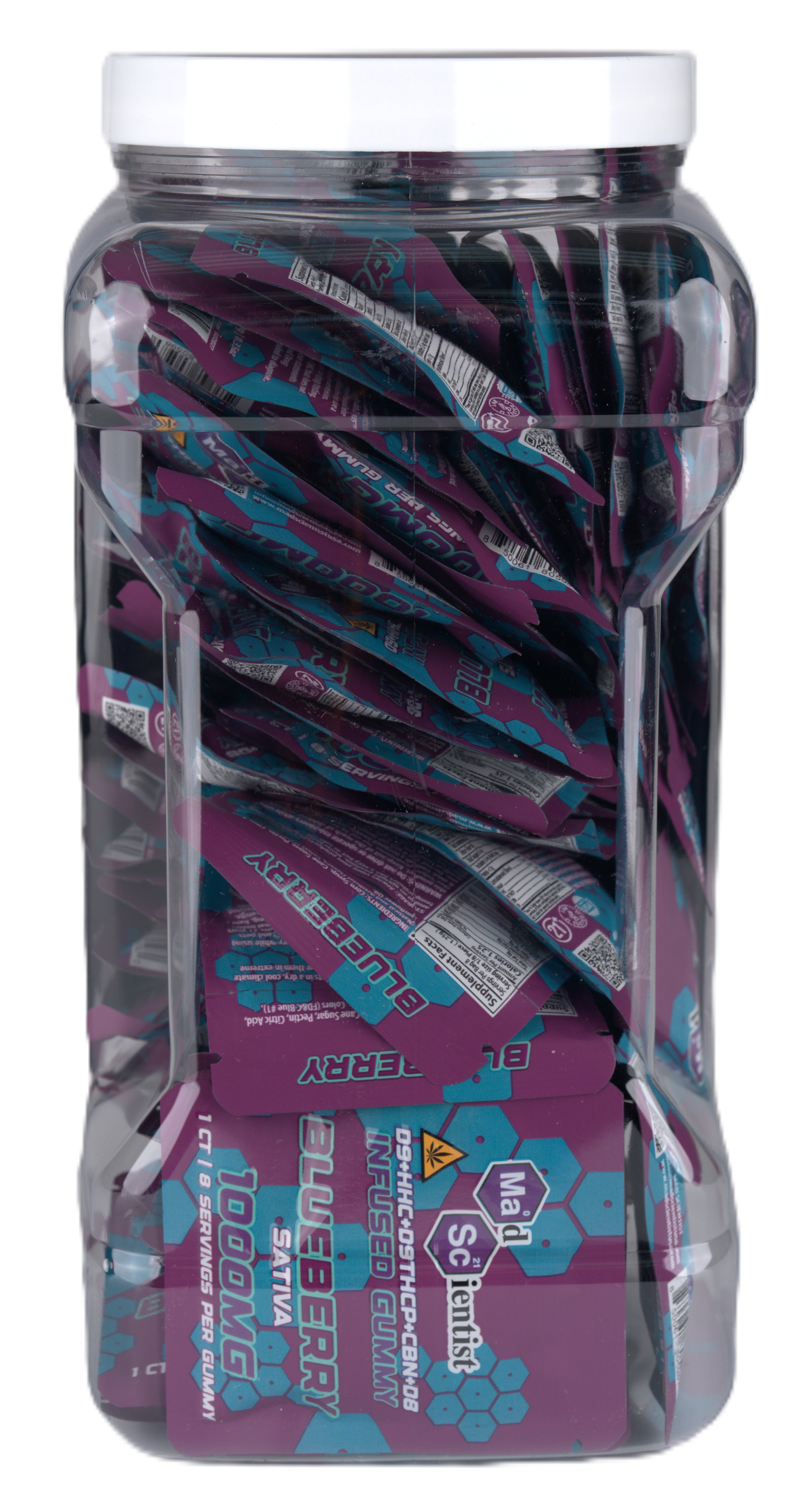 MAD SCIENTIST GUMMY 80000 MG 80 CT JAR - Madscientistusa