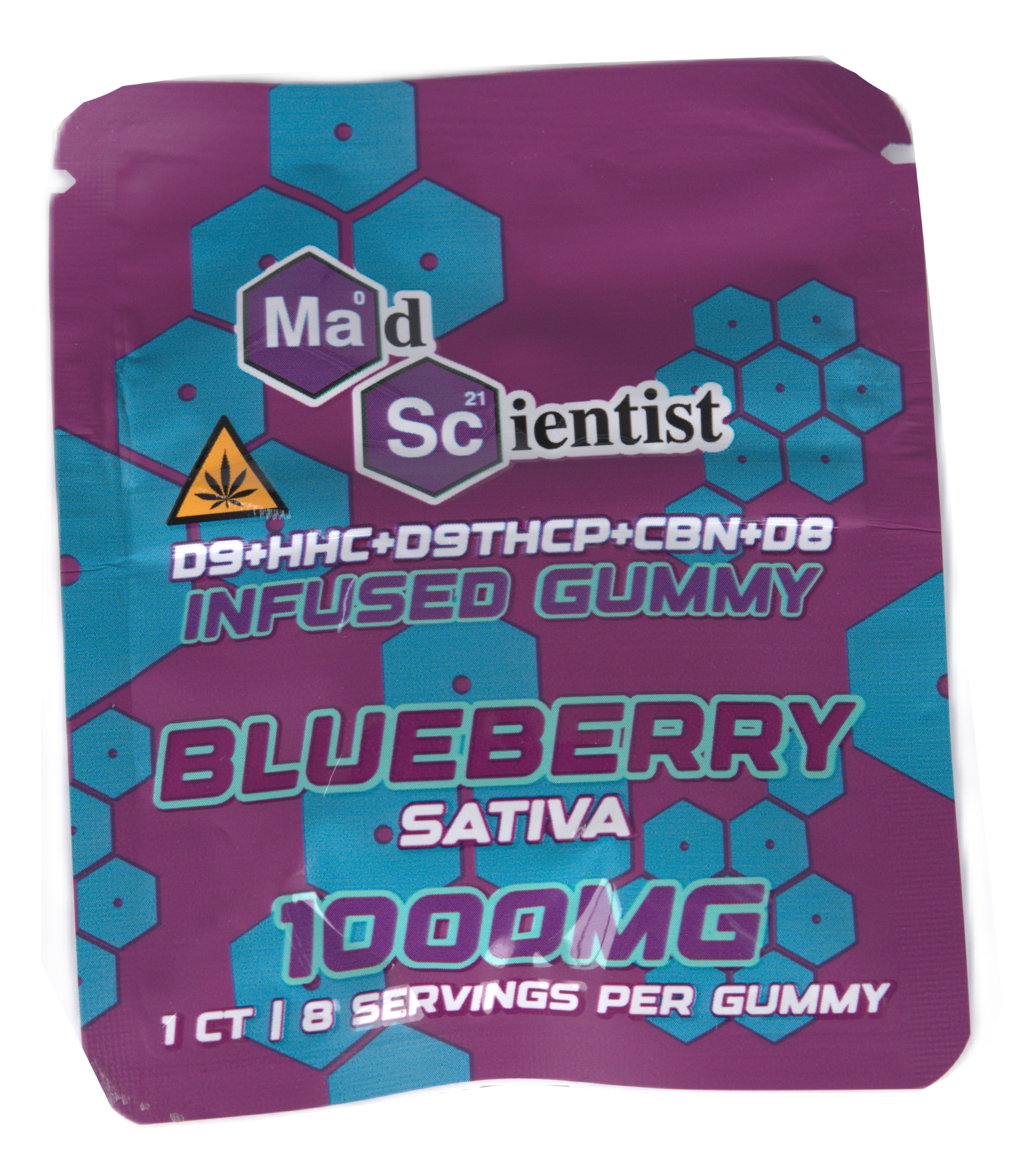 MAD SCIENTIST GUMMY 80000 MG 80 CT JAR - Madscientistusa