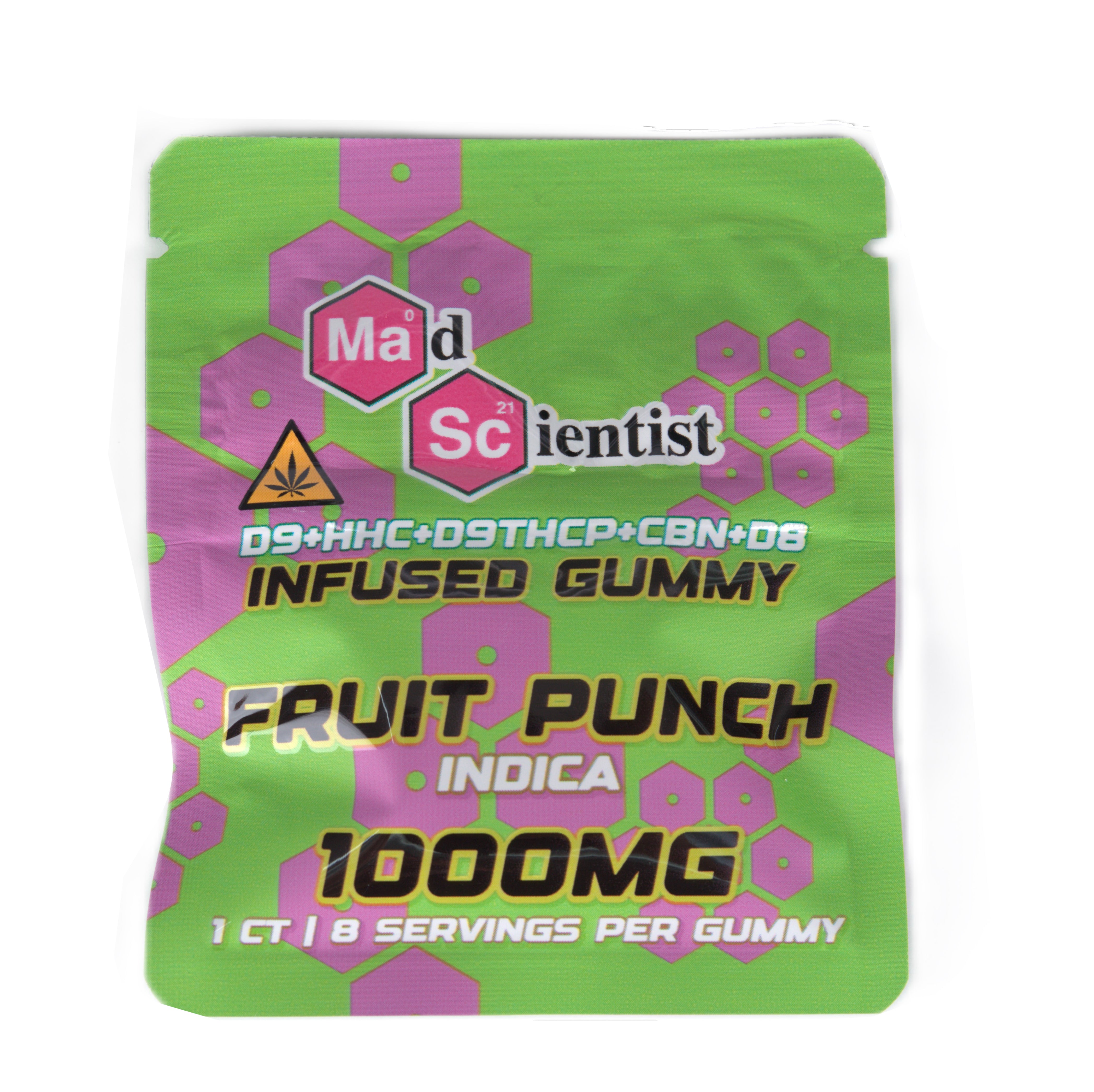 MAD SCIENTIST GUMMY 80000 MG 80 CT JAR - Madscientistusa