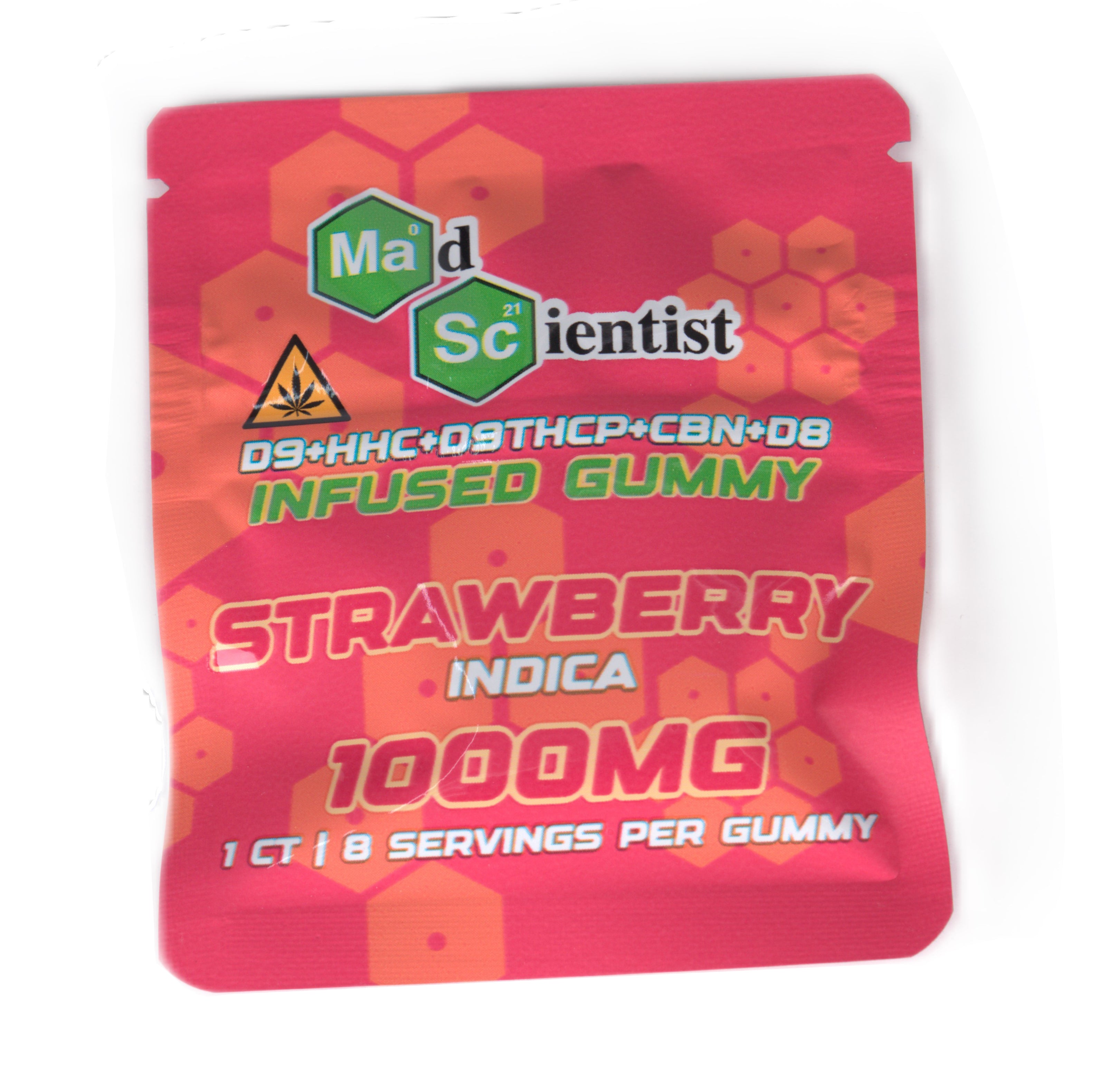 MAD SCIENTIST GUMMY 80000 MG 80 CT JAR - Madscientistusa