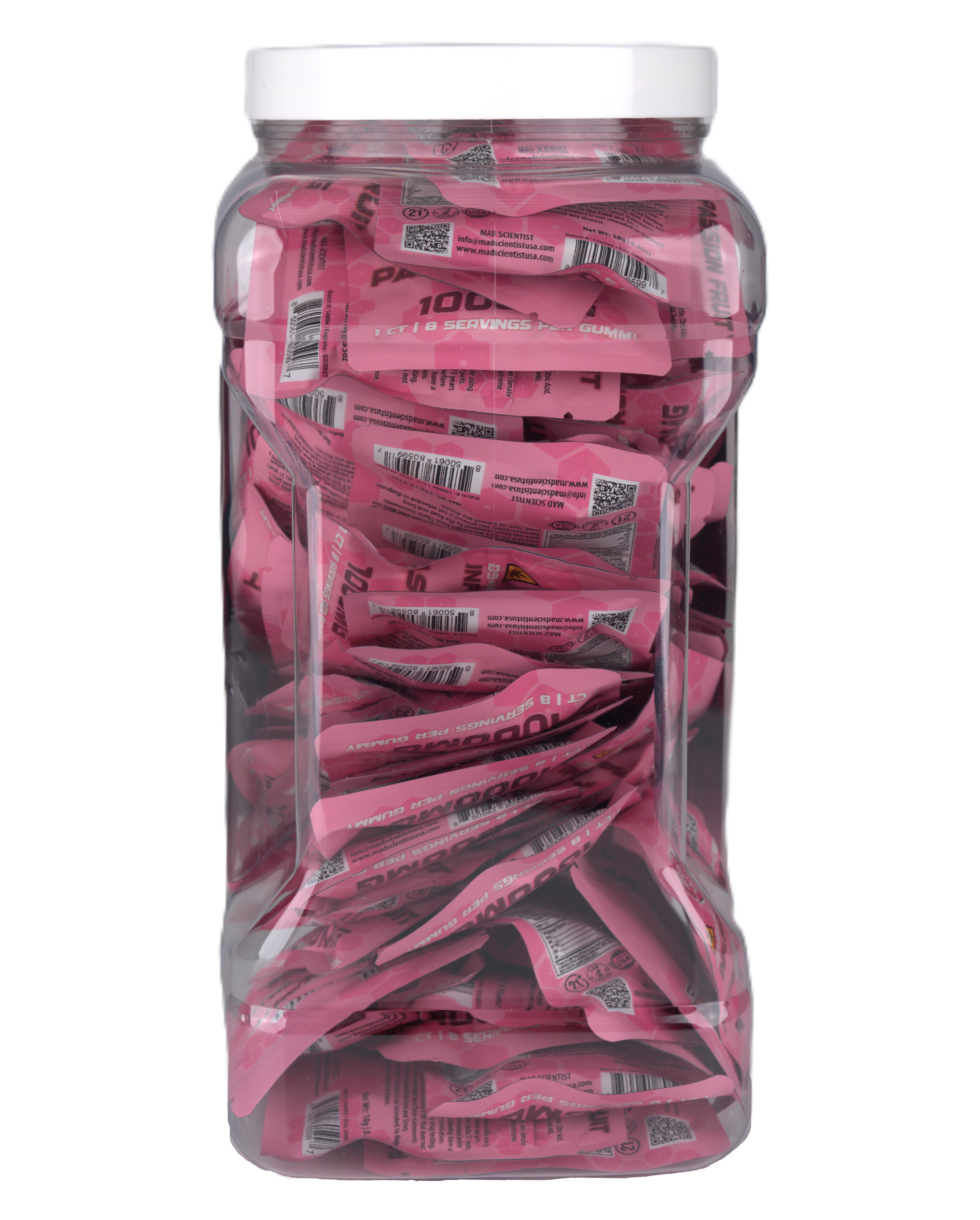 MAD SCIENTIST GUMMY 80000 MG 80 CT JAR - Madscientistusa