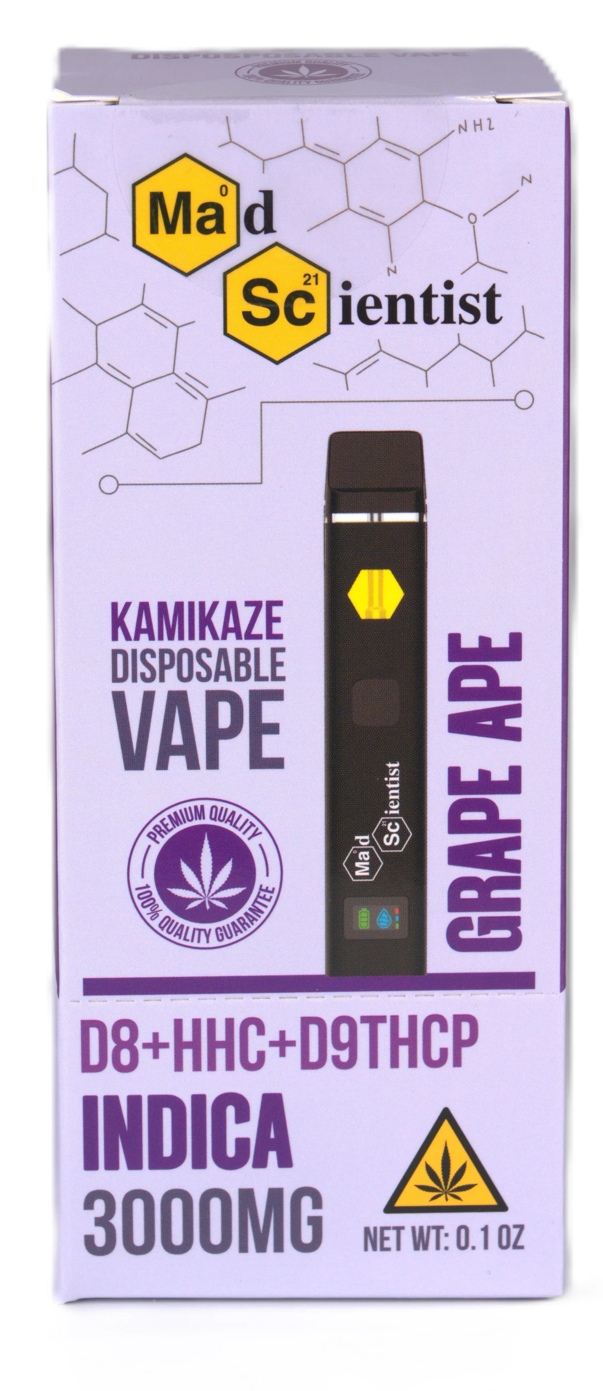 MAD SCIENTIST DISPOSABLE 3000MG - Madscientistusa