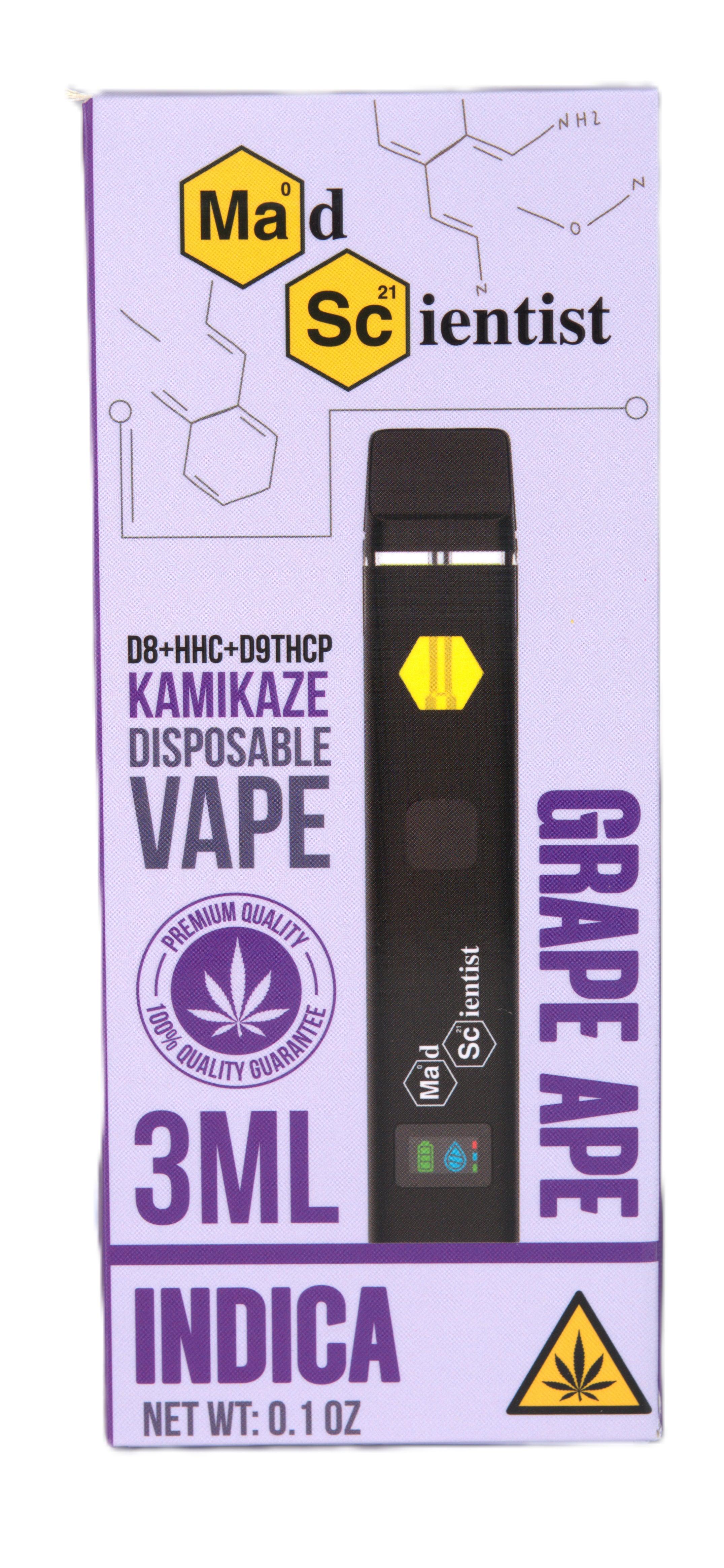 MAD SCIENTIST DISPOSABLE 3000MG - Madscientistusa