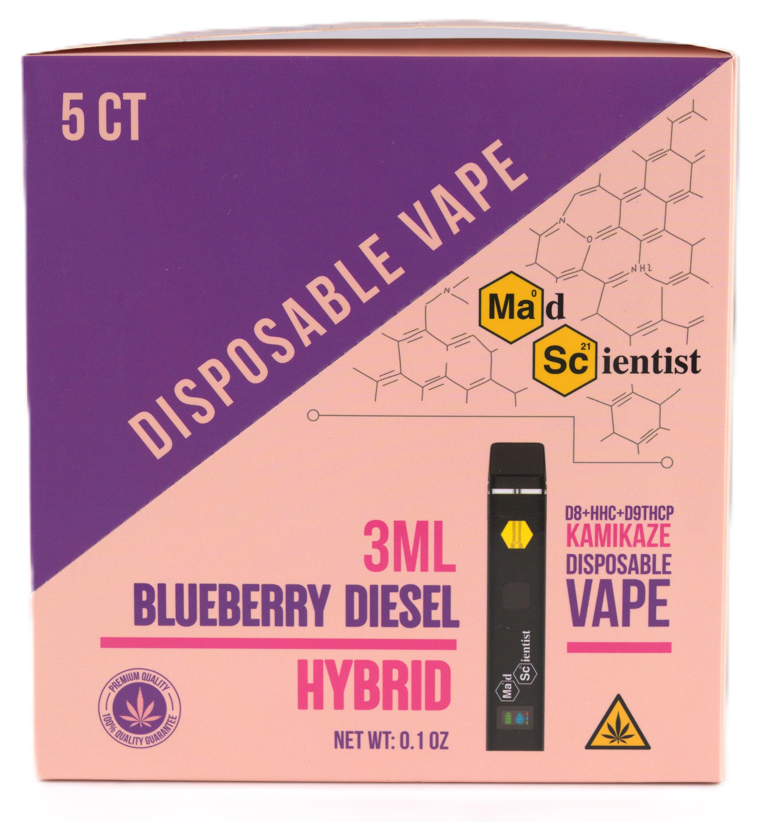 MAD SCIENTIST DISPOSABLE 3000MG - Madscientistusa