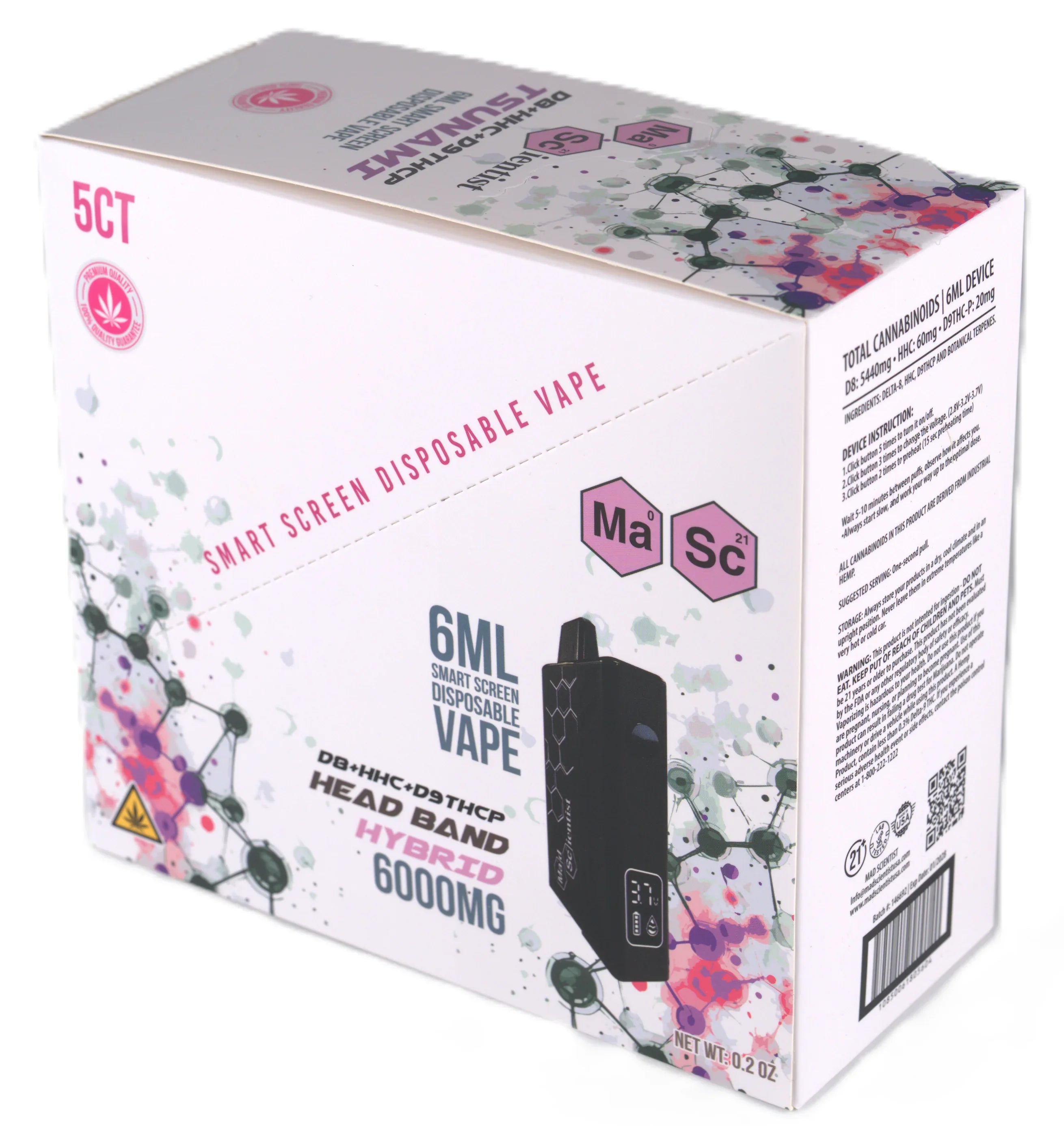 MAD SCIENTIST DISPOSABLE 6000MG - Madscientistusa