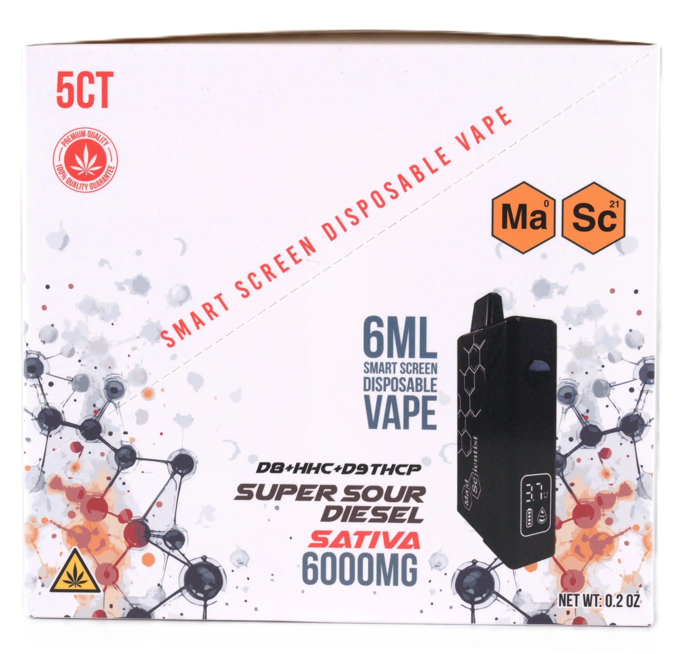 Tsunami THC-P Disposable Vape 6ml | High-Potency Sativa Madscientistusa Tsunami THC-P Disposable Vape 6ml | High-Potency Sativa Madscientistusa