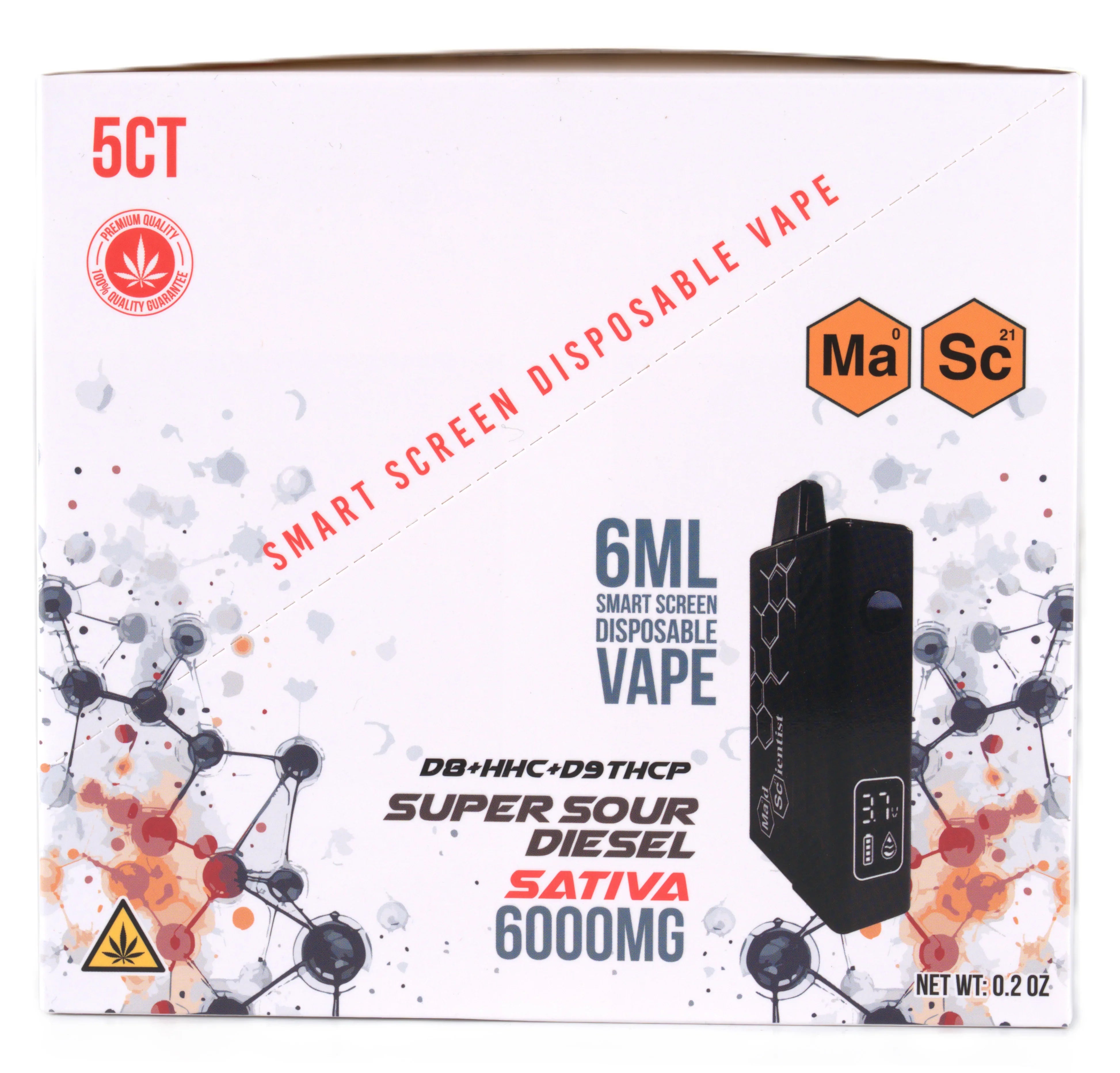 MAD SCIENTIST DISPOSABLE 6000MG - Madscientistusa