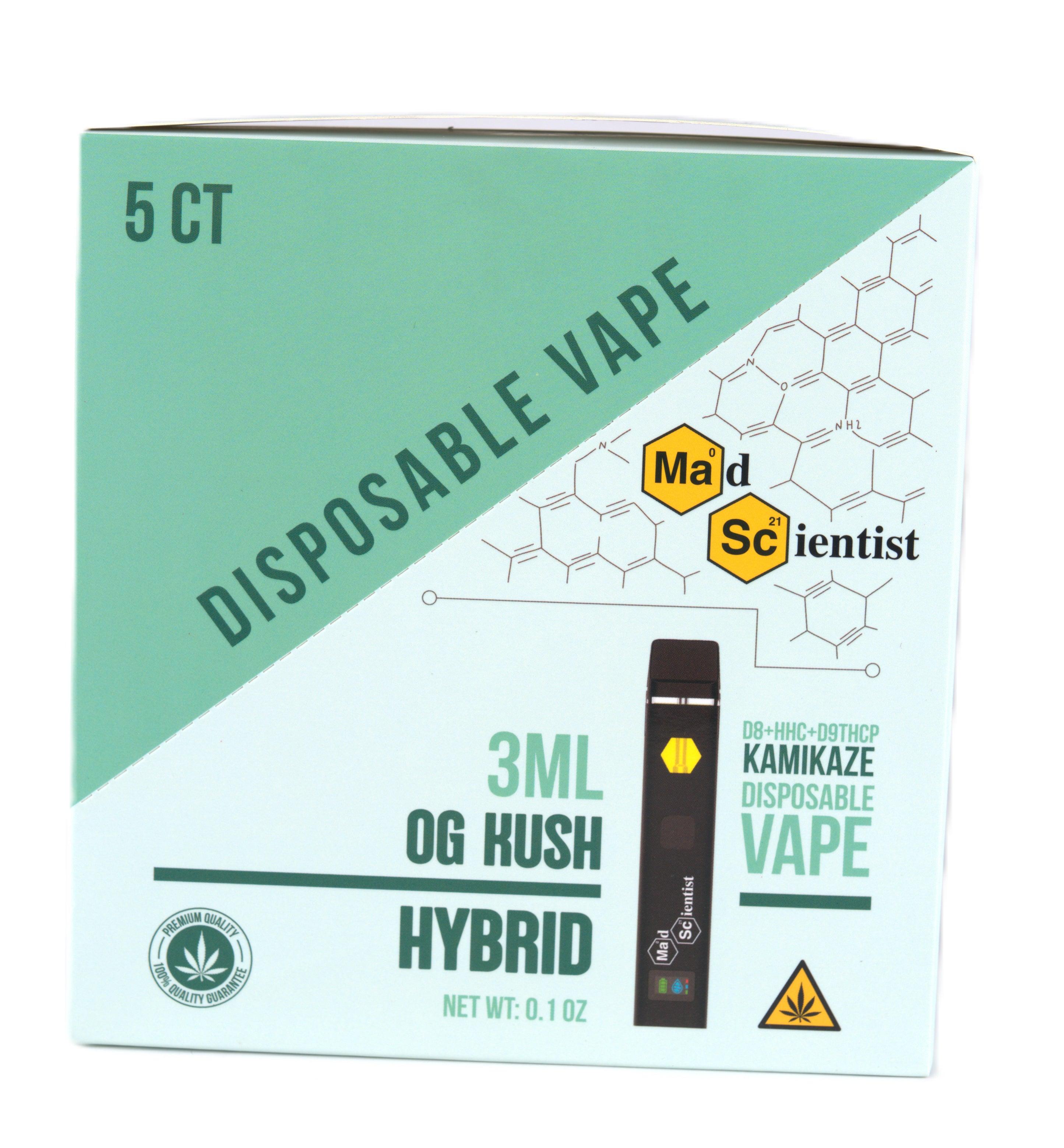 MAD SCIENTIST DISPOSABLE 3000MG - Madscientistusa