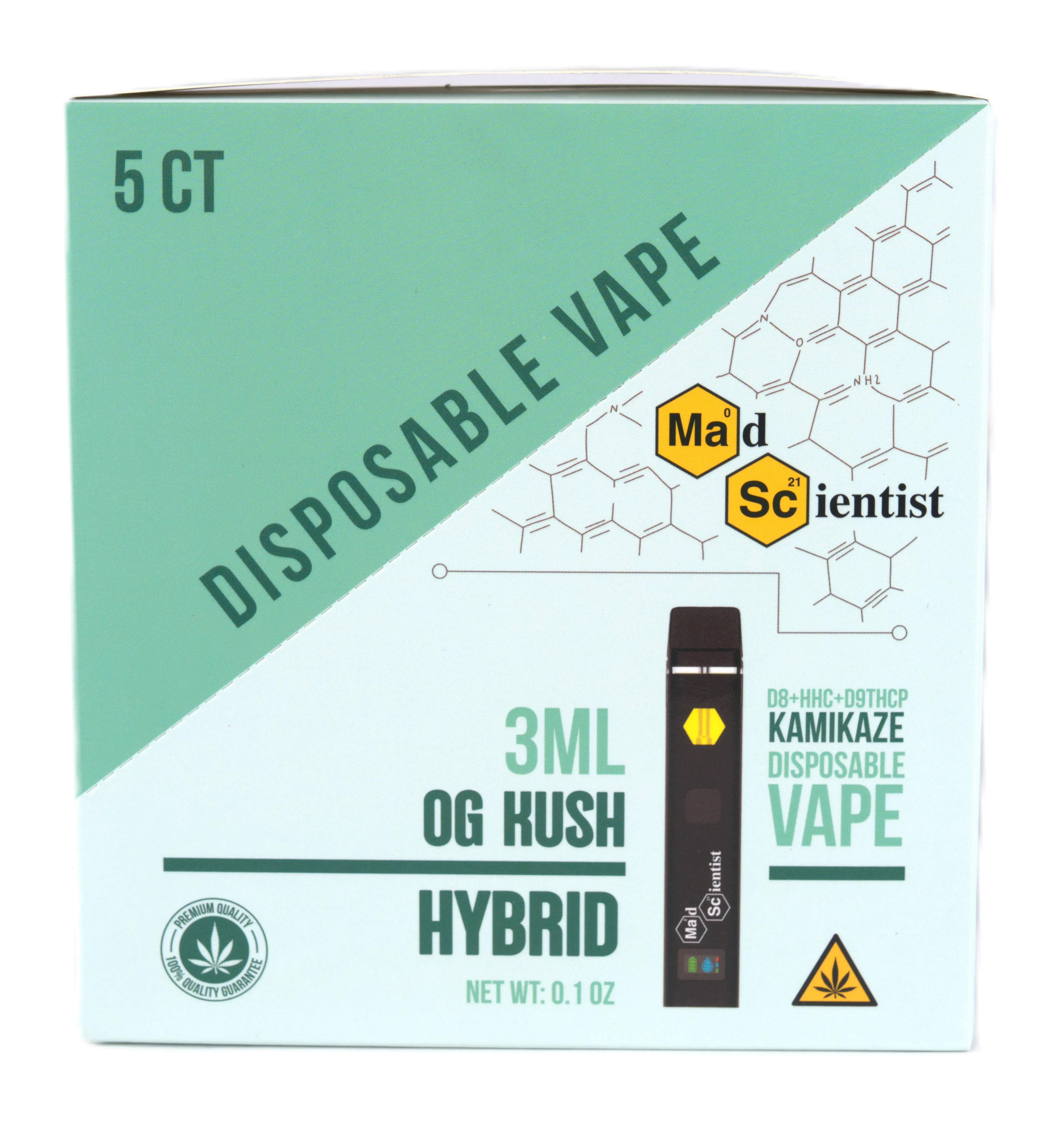 MAD SCIENTIST DISPOSABLE 3000MG - Madscientistusa
