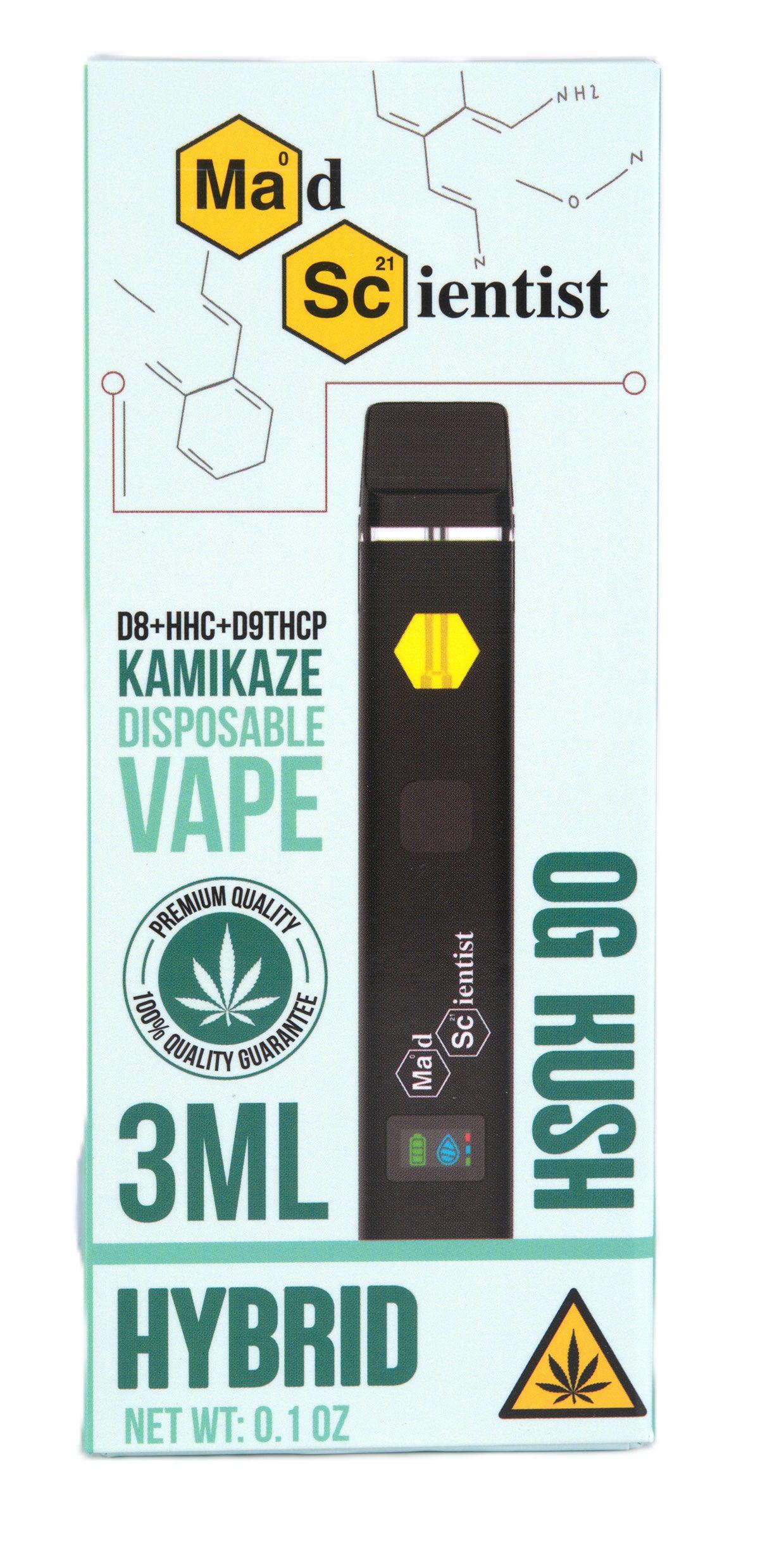 MAD SCIENTIST DISPOSABLE 3000MG - Madscientistusa
