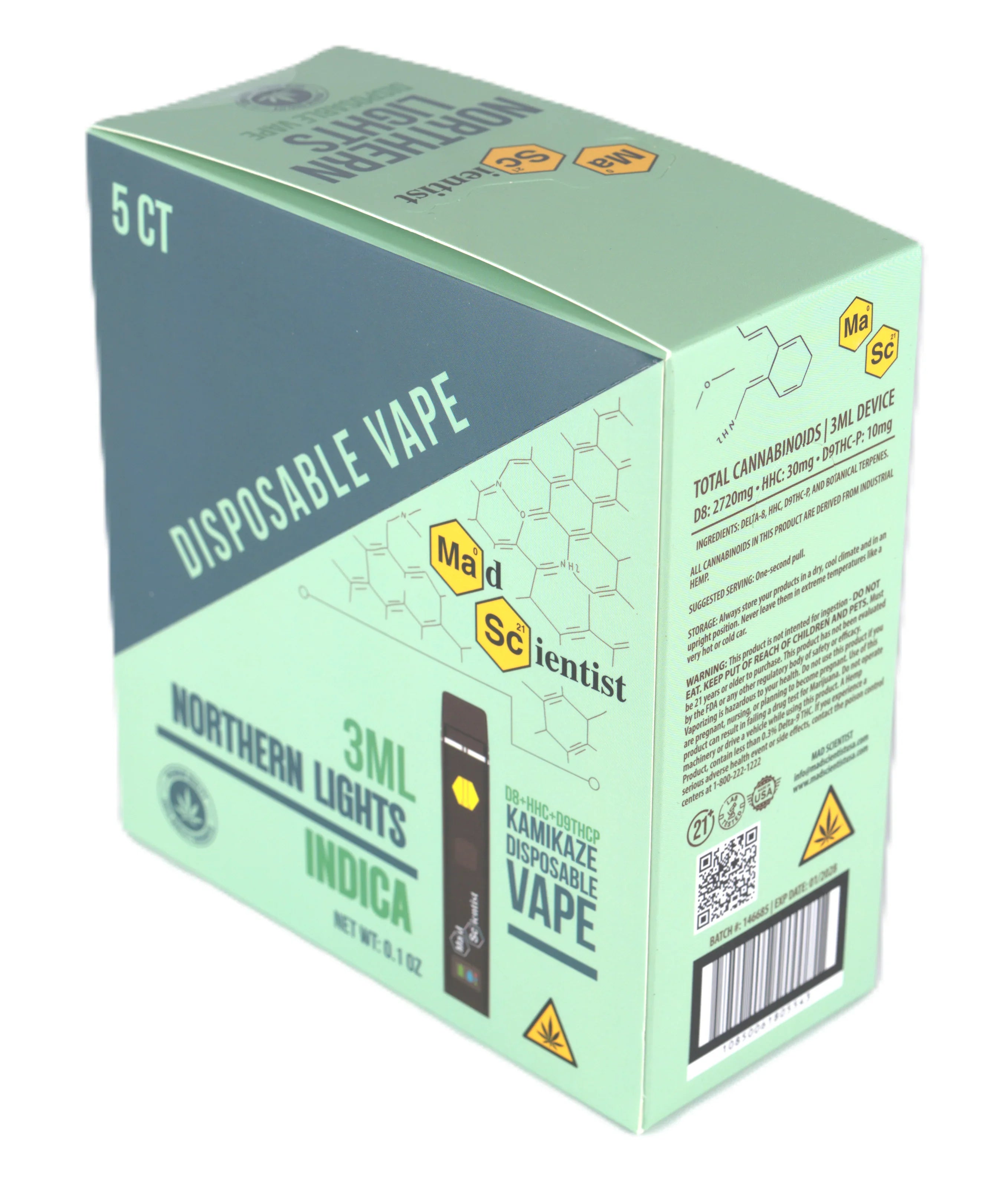 MAD SCIENTIST DISPOSABLE 3000MG - Madscientistusa
