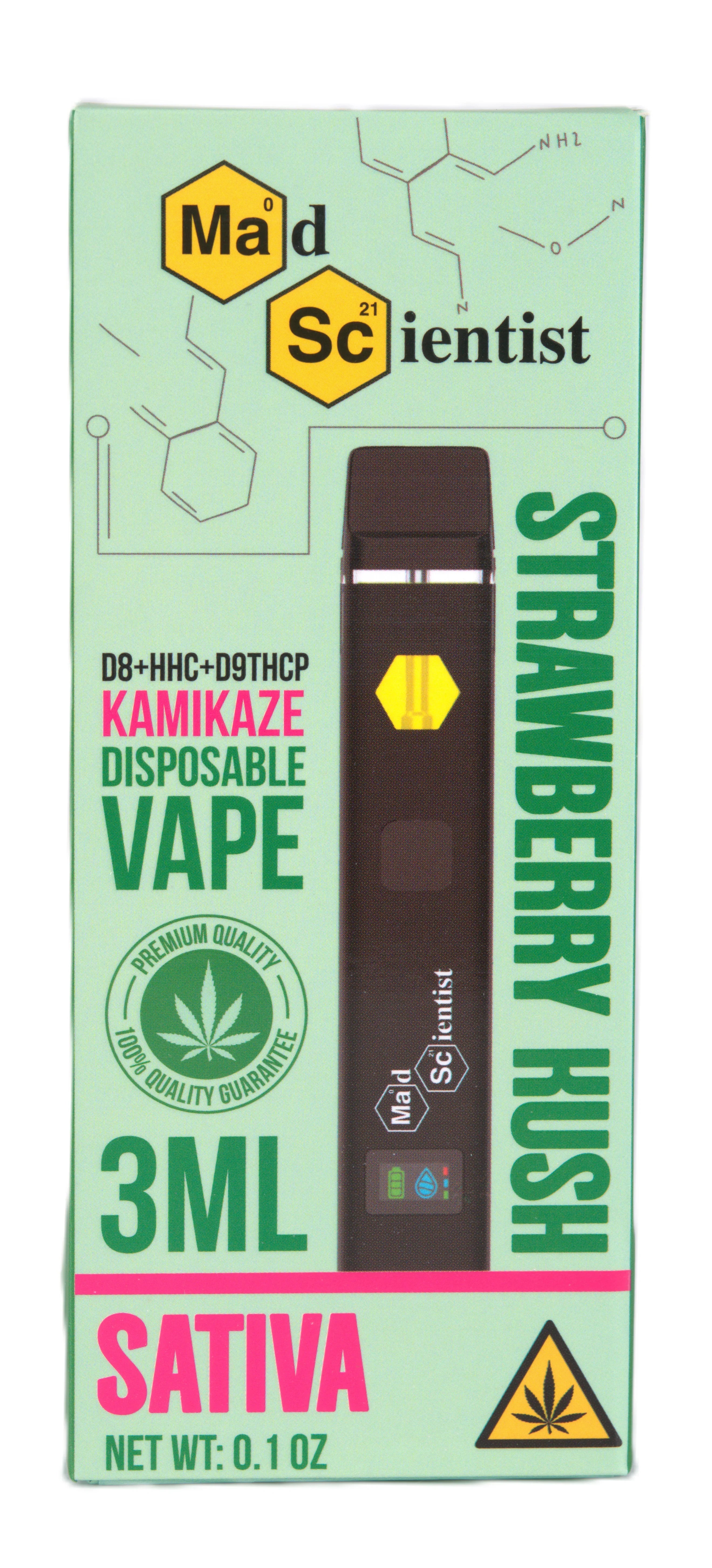 MAD SCIENTIST DISPOSABLE 3000MG - Madscientistusa