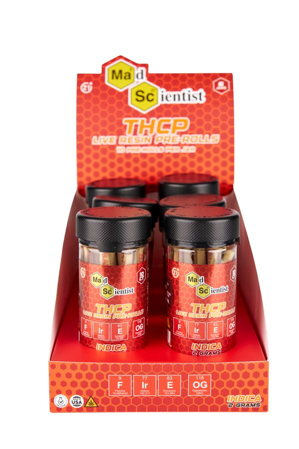 MAD SCIENTIST PRE ROLL 20 GM 10 CT JAR - Madscientistusa