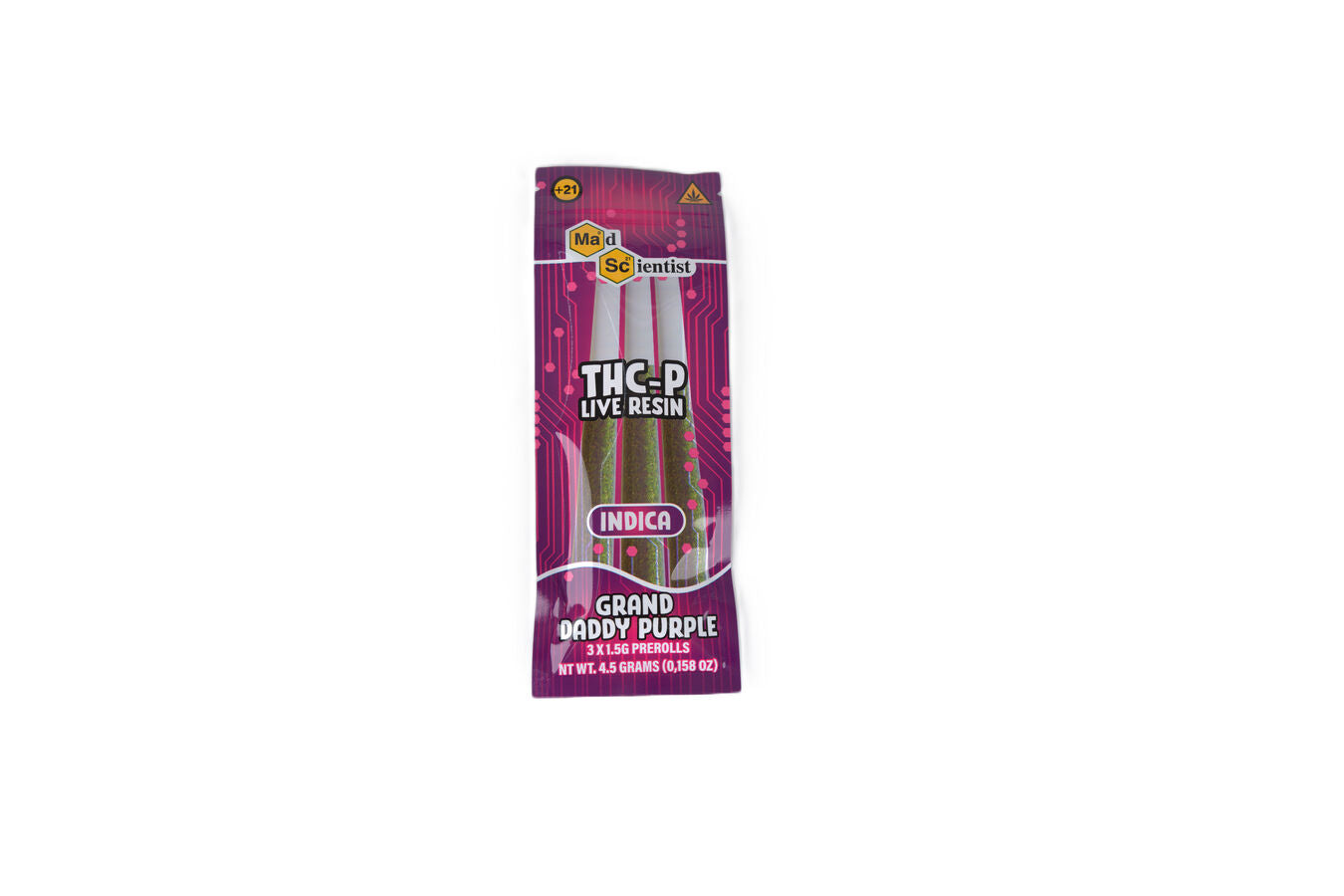 MAD SCIENTIST PRE ROLL 4.5 GM 3CT 10CT BOX - Madscientistusa