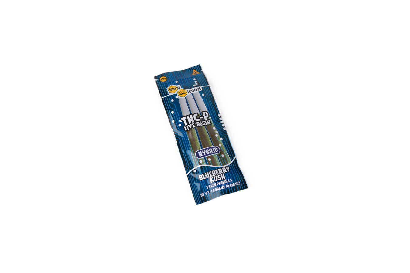 MAD SCIENTIST PRE ROLL 4.5 GM 3CT 10CT BOX - Madscientistusa