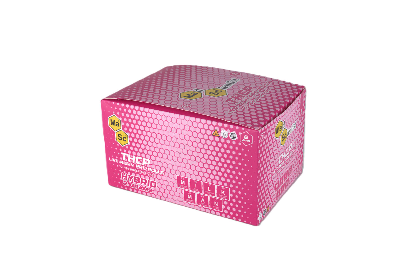 MAD SCIENTIST PRE ROLL 20 GM 10 CT JAR - Madscientistusa