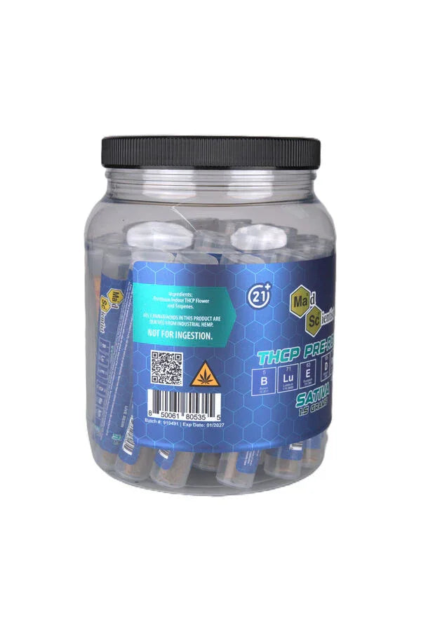 MAD SCIENTIST PRE ROLL 1.5 GM 30 CT JAR WITH TUBE - Madscientistusa
